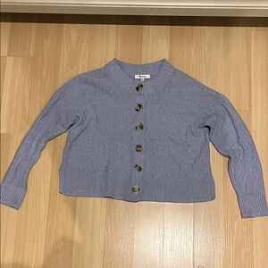 Madewell Blue Cardigan
